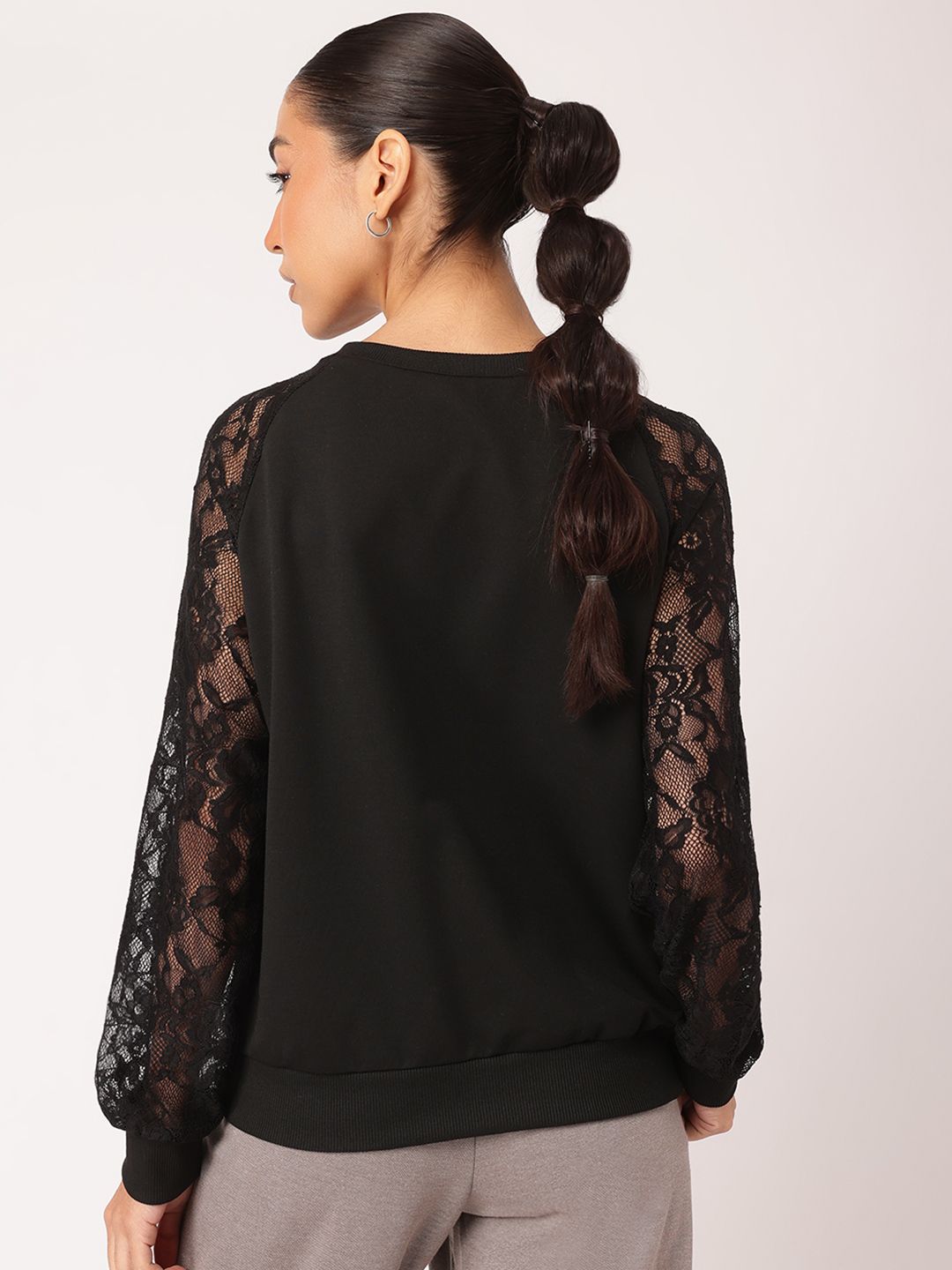 DressBerry K-Chic Lace Trimmed Top