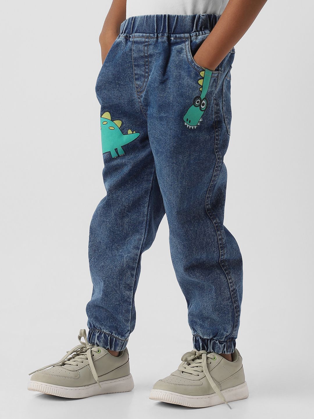 Nauti Nati Boys Jean Printed Stretchable Jeans