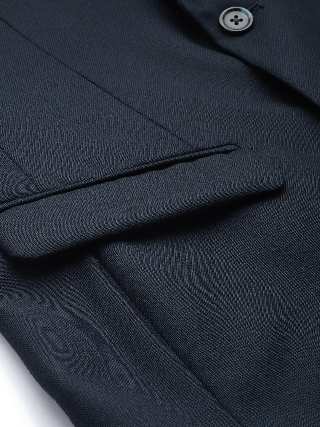 Park Avenue Single-Breasted Slim Fit Formal Blazer