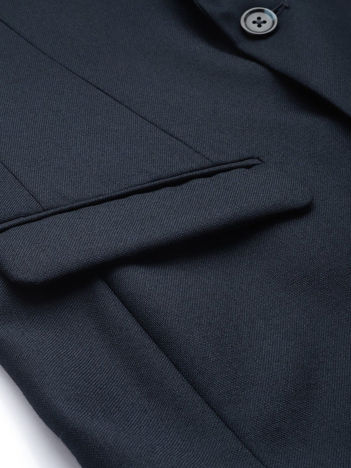 Park Avenue Single-Breasted Slim Fit Formal Blazer