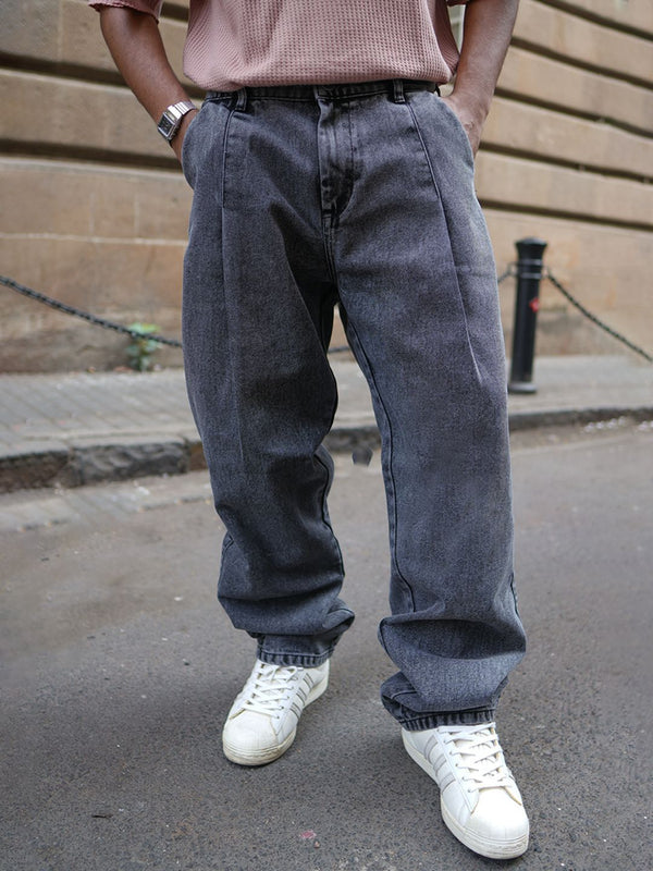 Powerlook Men Baggy Fit Cotton Jeans