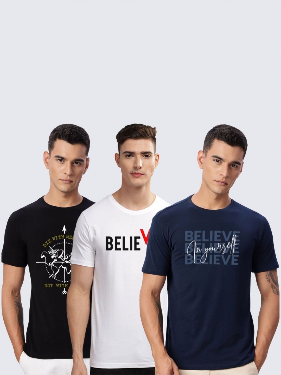ADRO Men Printed T-shirt