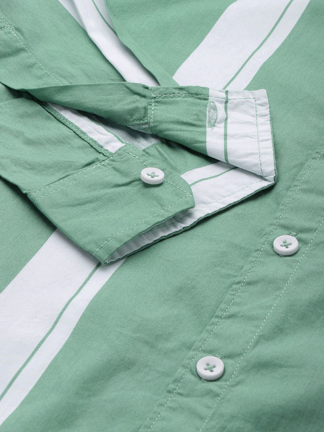The Indian Garage Co Men Striped Casual Shirt
