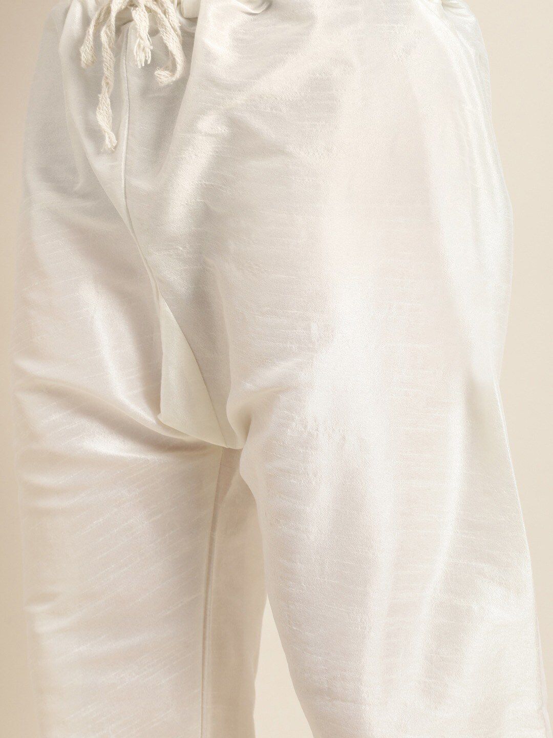 SOJANYA Mandarin Collar Straight Regular Kurta With Pajamas & Nehru Jacket
