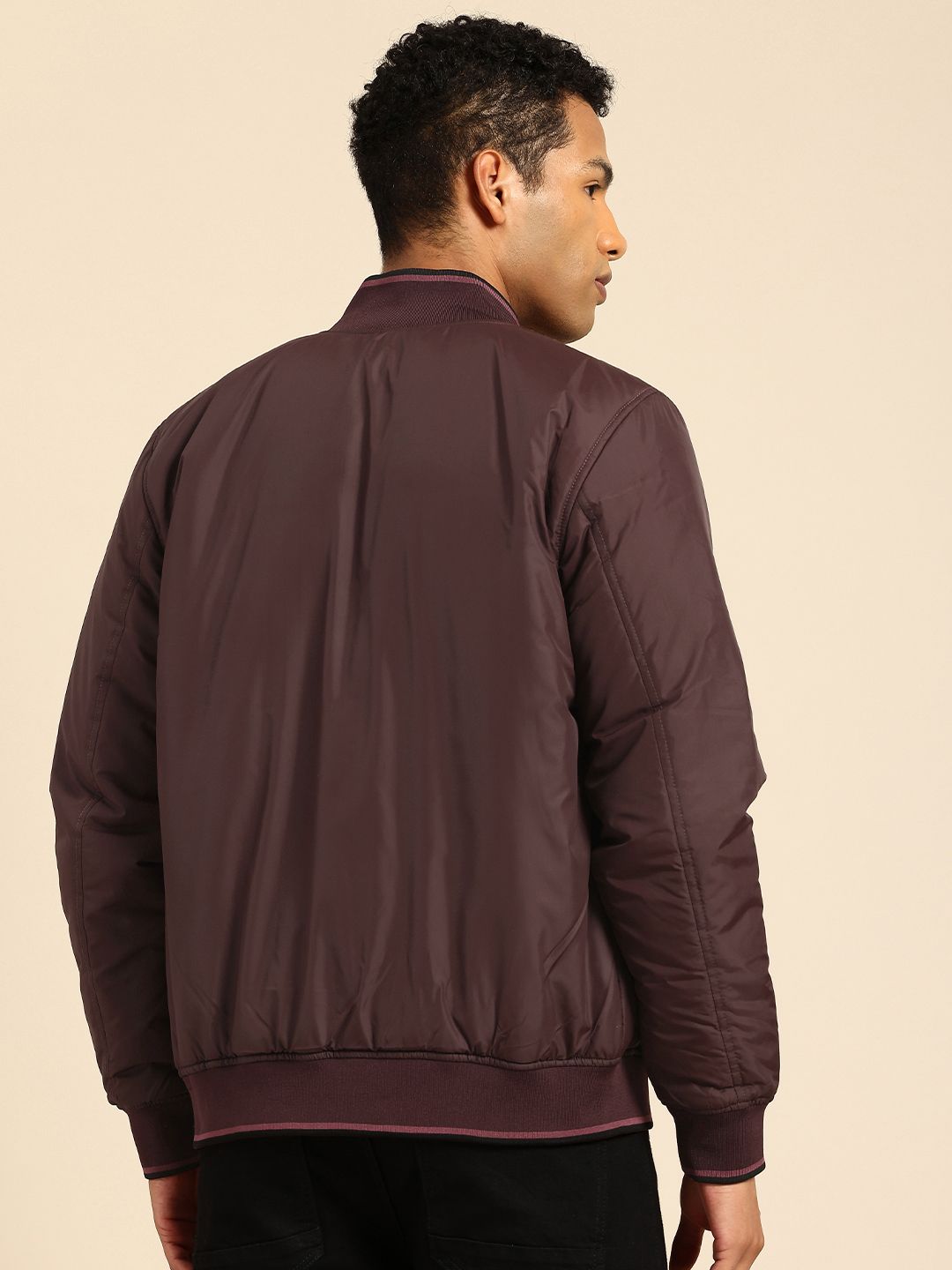 Being Human Mock Collar Bomber Jacket