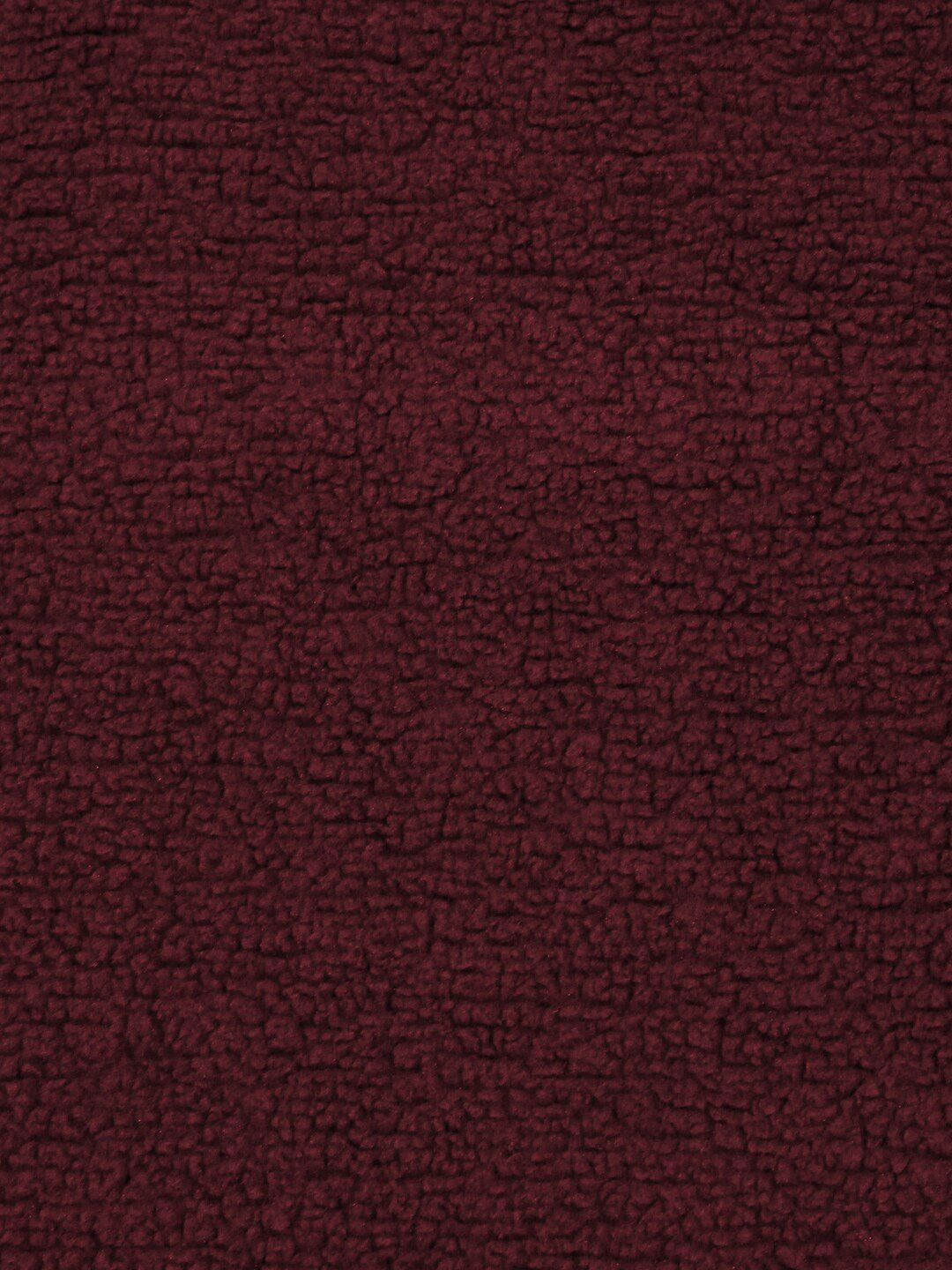 HOSTA HOMES Maroon Striped Heavy Winter 300 GSM Double Bed Blanket