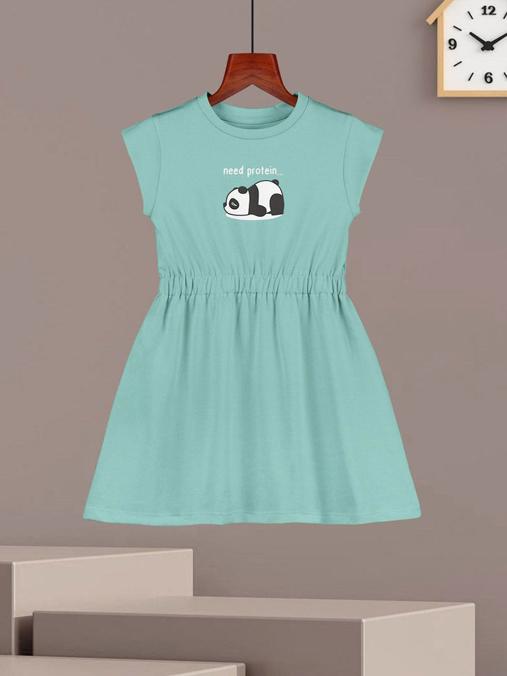 HELLCAT Girls Cotton Pack Of 2 Print A-Line Dress