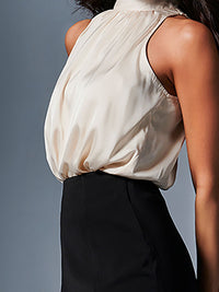 AND Choker Neck Sleeveless Regular Top