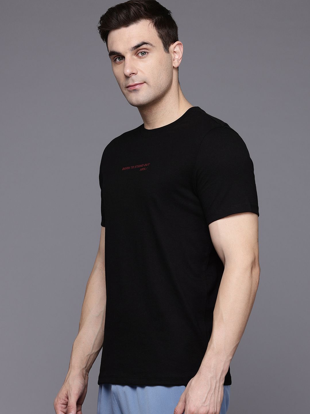 HRX by Hrithik Roshan Men Typography Printed T-shirt