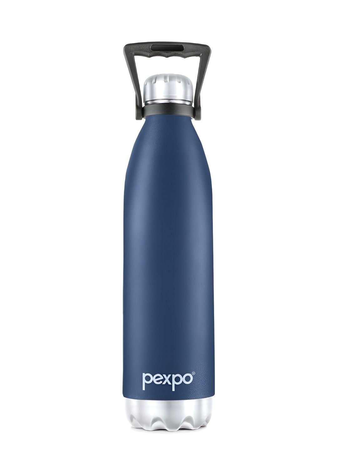 Pexpo Echo Denim Blue Printed ISI Certified Thermosteel Hot Flask Water Bottle 1750ml