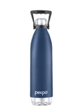Pexpo Echo Denim Blue Printed ISI Certified Thermosteel Hot Flask Water Bottle 1750ml