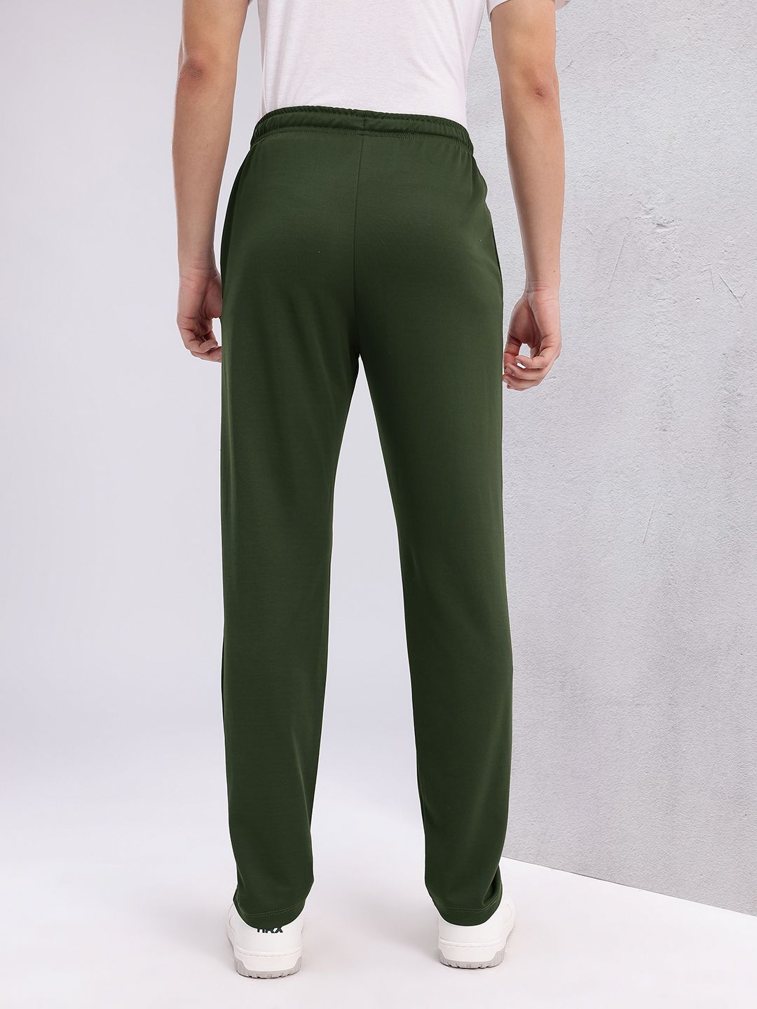 HRX by Hrithik Roshan Men Mid-Rise Regular Fit Lifestyle Track Pants