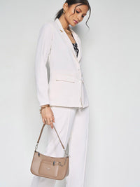 AND Shirt Collar Long Sleeves Top With Trouser