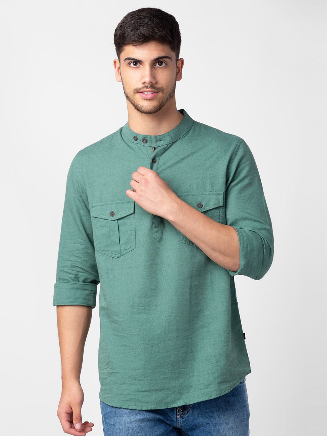 SPYKAR Men Solid Casual Shirt