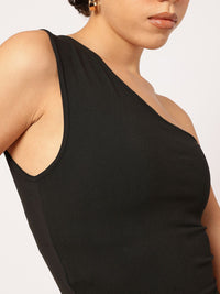DressBerry Chill & Chug One-Side Crop Top