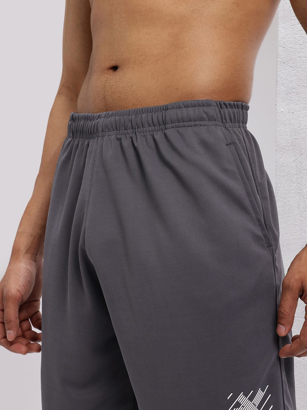 HRX by Hrithik Roshan Men Rapid-Dry Typography Print Training Shorts