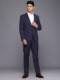 Raymond Contemporary Fit diperiksa Lapel bertenaga Single-Breasted 2 Piece Formal
