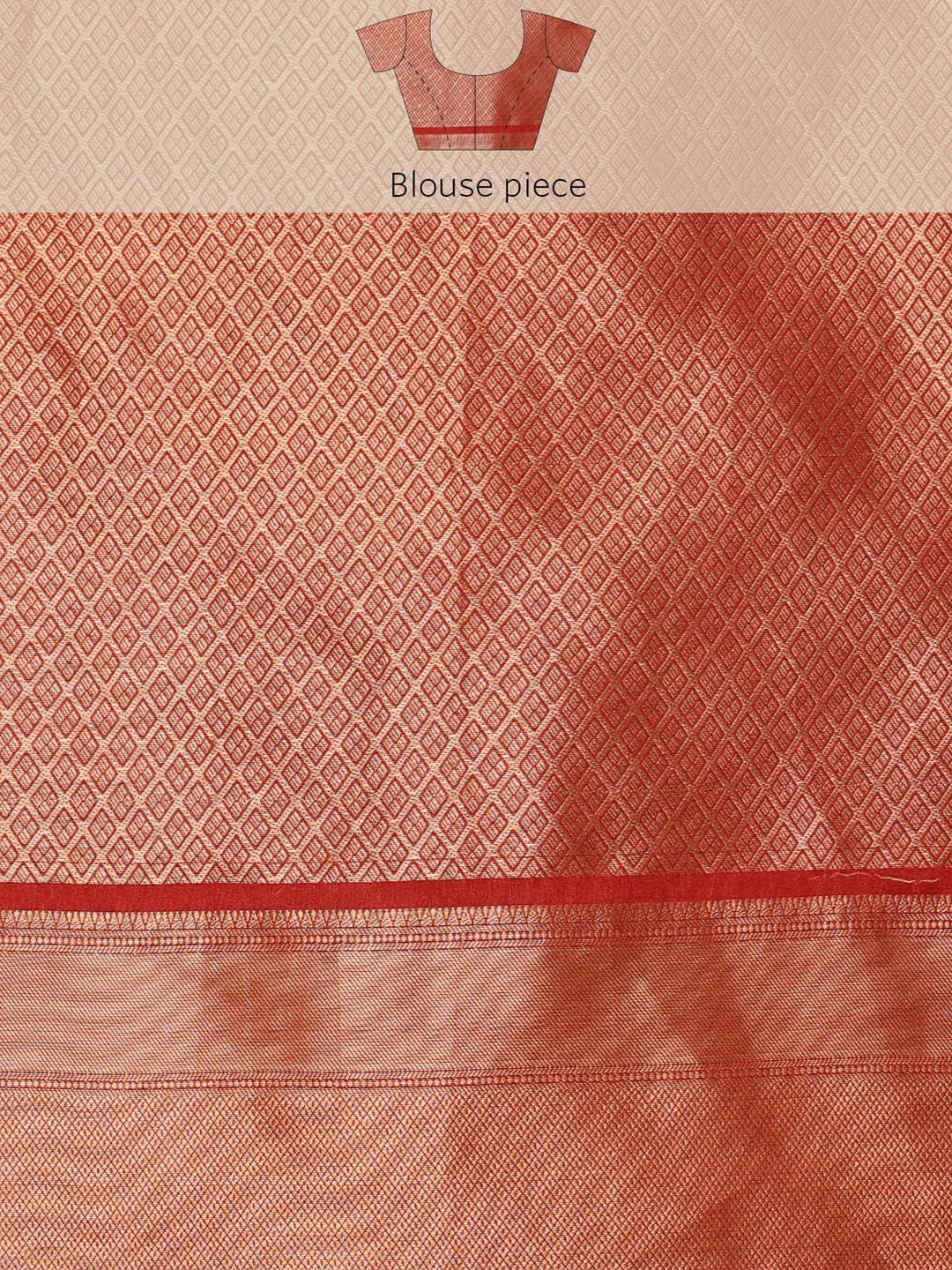 Silk Land Kanjeewaram Art Silk Zari Woven Digital Print saree