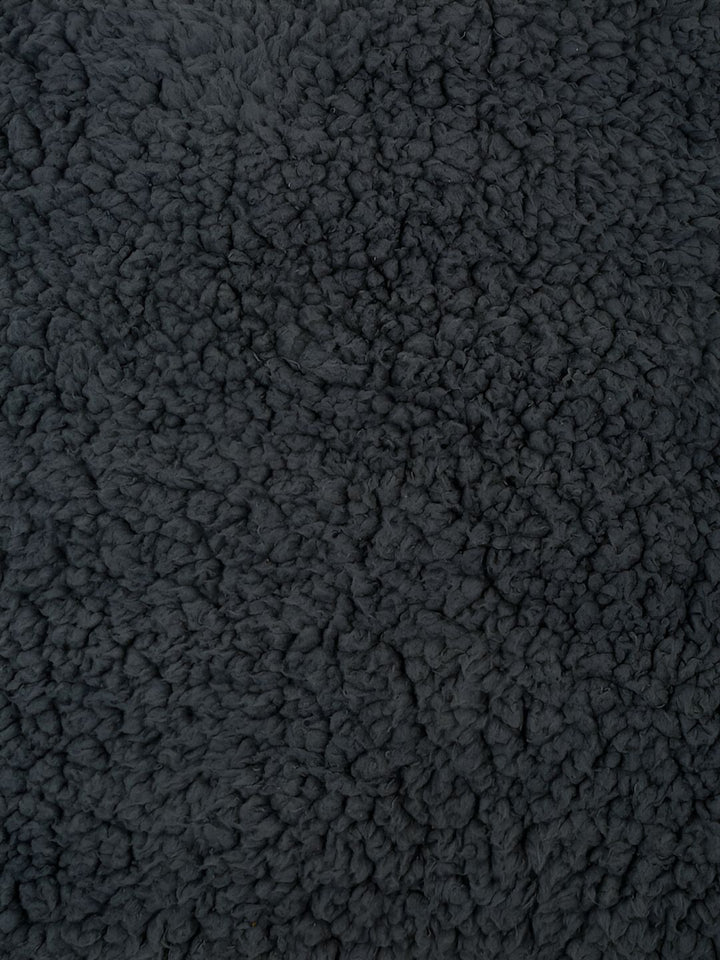 HOSTA HOMES Black 2 Pieces Soft Fur Square Cushion Covers