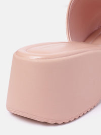 Lino Perros Open Toe Wedge Heels