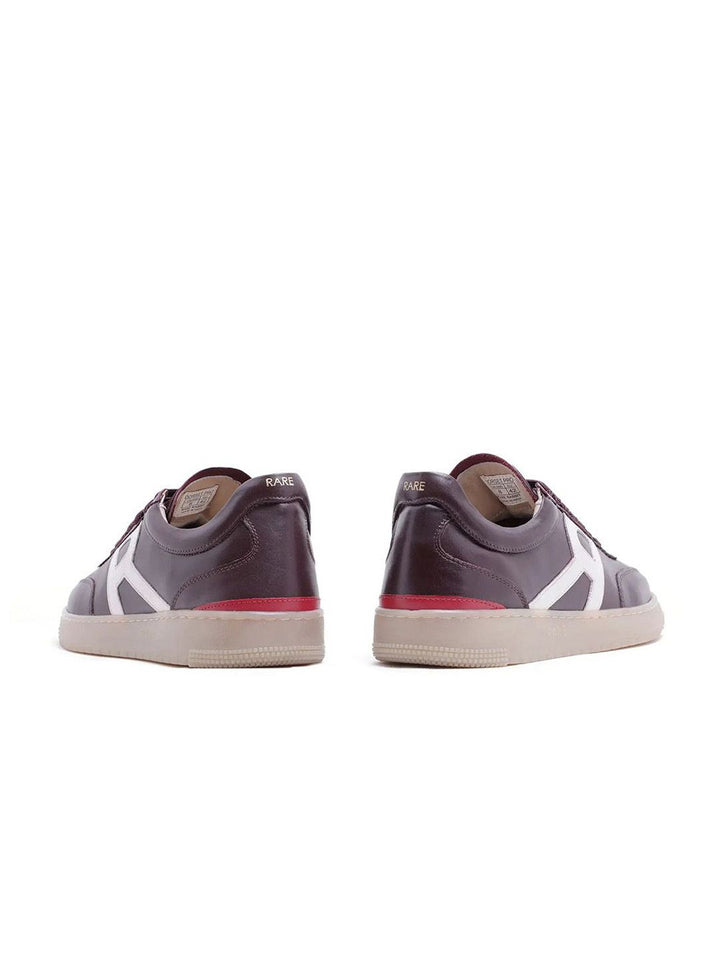 RARE RABBIT Men Leather Lace-Up Sneakers