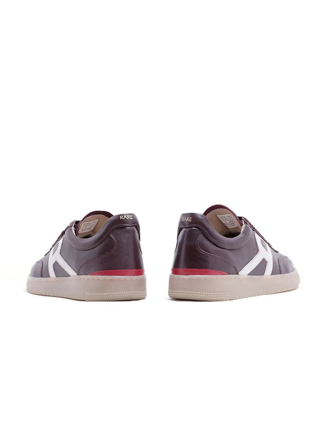 RARE RABBIT Men Leather Lace-Up Sneakers