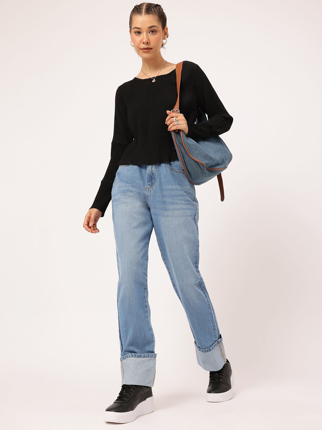 DressBerry Women Casual Comfort Straight Fit Jeans