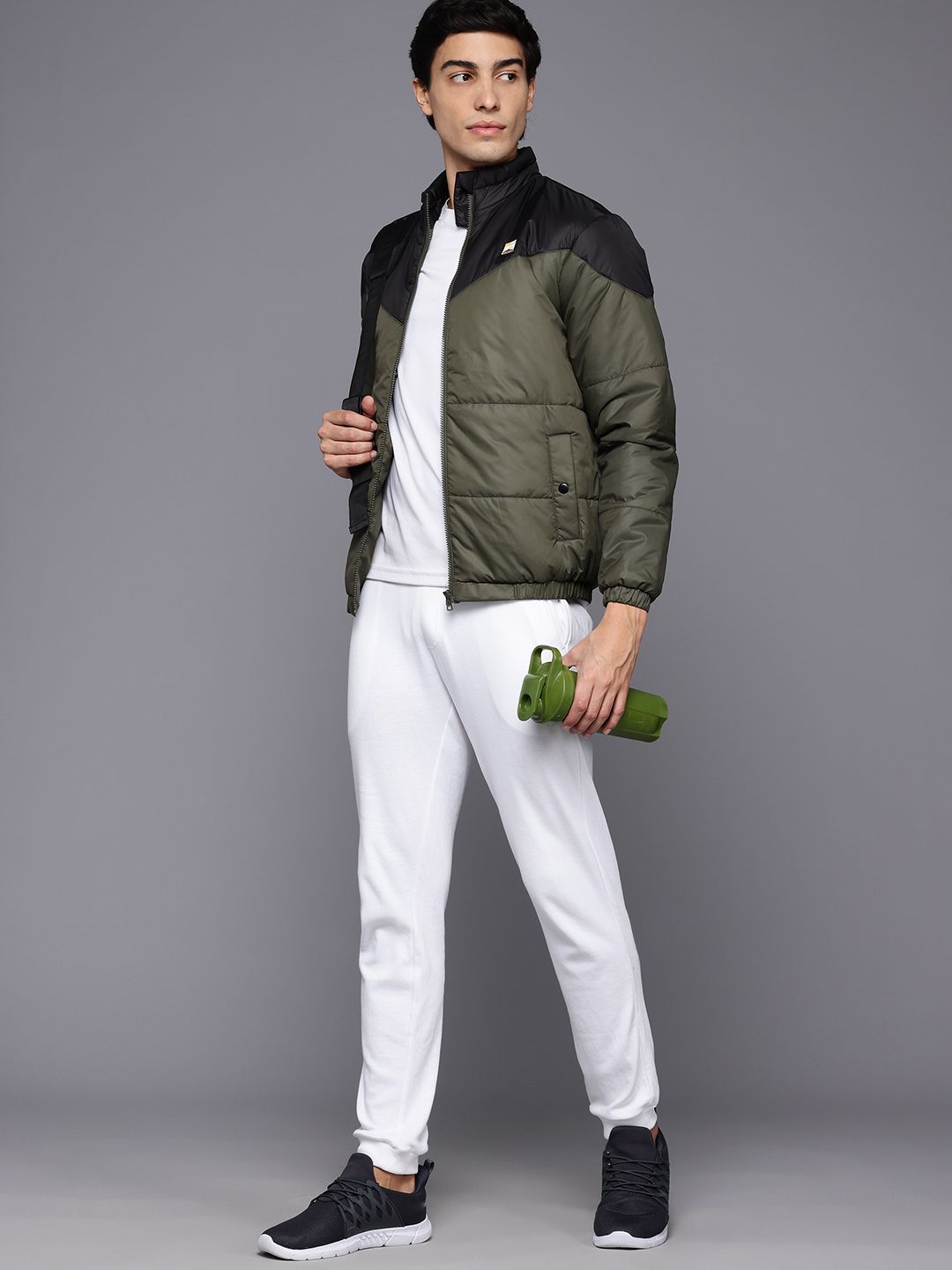 HRX by Hrithik Roshan Men Colorblocked Padded Jacket