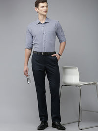 Park Avenue Pure Cotton Slim Fit Checked Formal Shirt