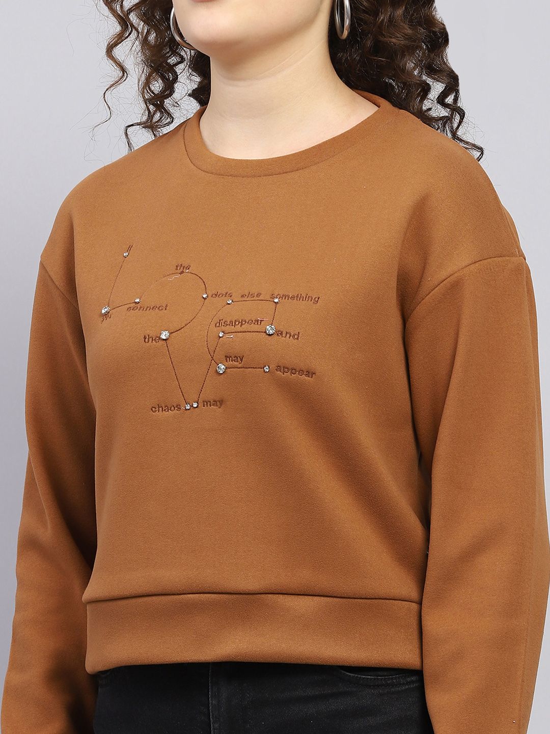 Monte Carlo Women Embroidered Sweatshirt