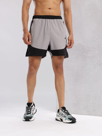 HRX by Hrithik Roshan Men Colourblocked Rapid-Dry Running Shorts
