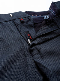 Raymond Men Textured Slim Fit Trousers