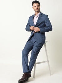 RARE RABBIT Men Lingo Mid-Rise Slim Fit Trouser