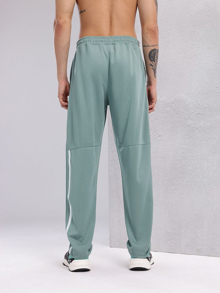 HRX by Hrithik Roshan Men Brand Logo Detail Mid-Rise Rapid-Dry Running Track Pants