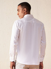 DENNISON Smart Slim Fit Cotton Casual Shirt