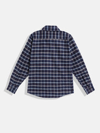 Monte Carlo Boys Checked Flannel Smart Fit Shirt