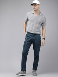 SPYKAR Men Slim Fit Cargos Trousers
