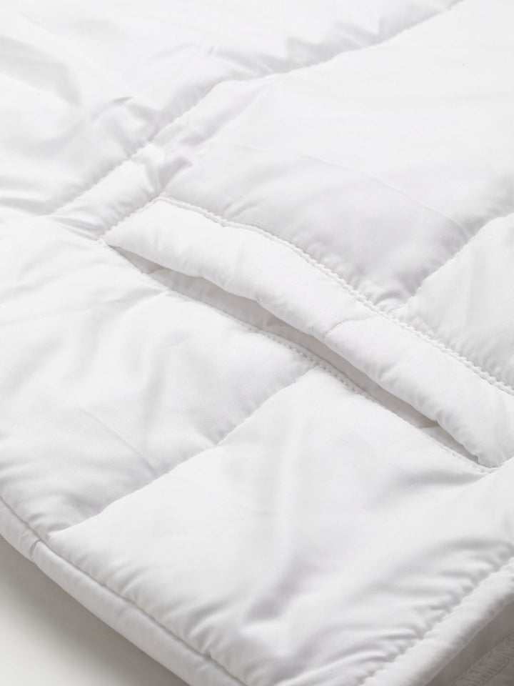 SASSAFRAS Women White Crop Padded Jacket