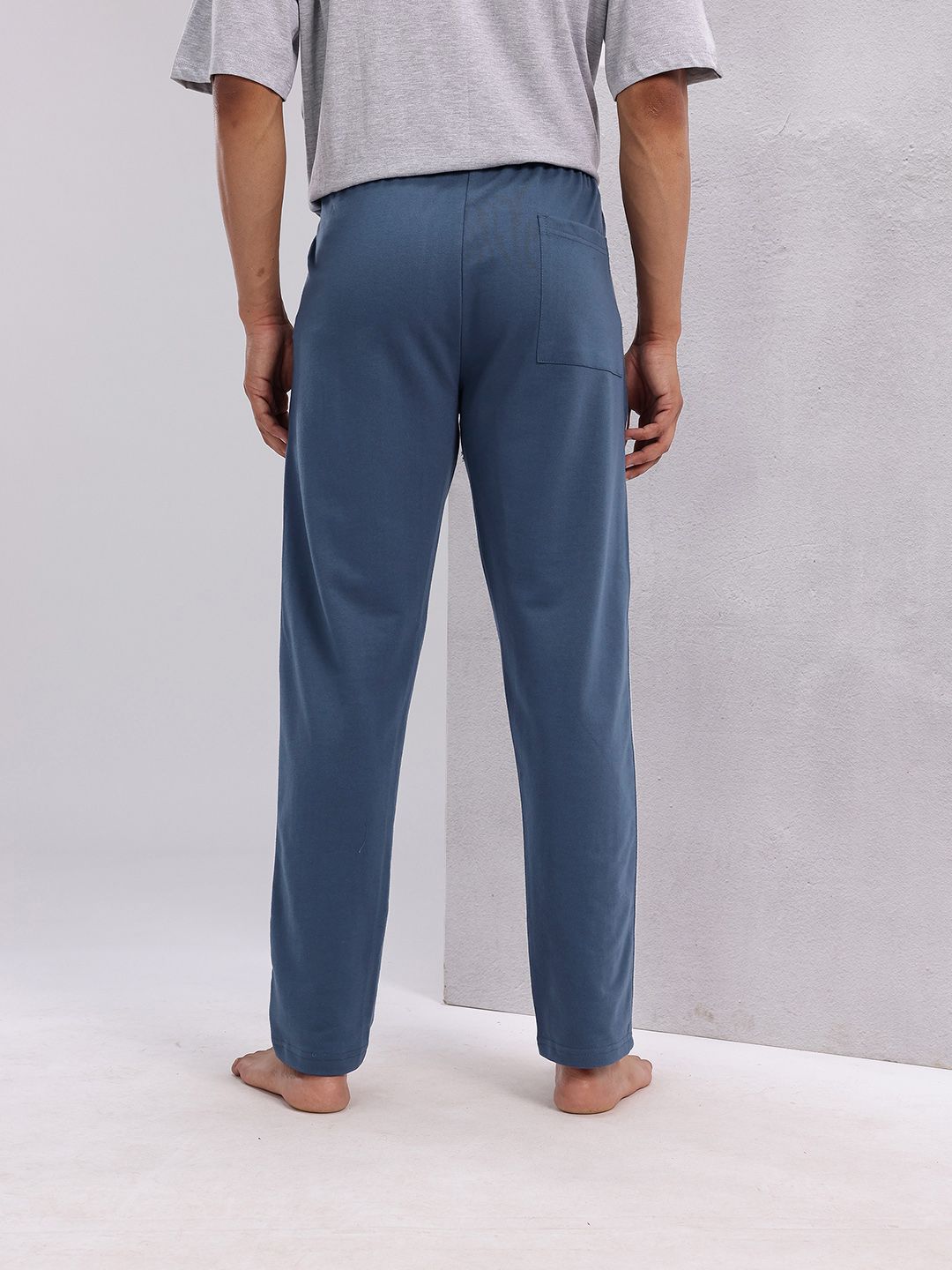 HRX by Hrithik Roshan Men Mid-Rise Yoga Track Pants with Contrast Piping