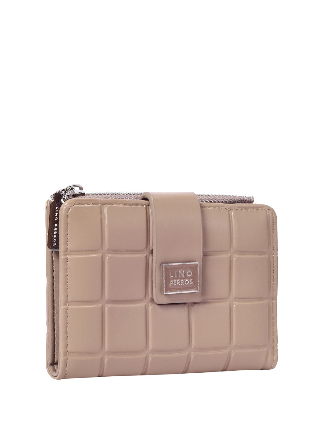 Lino Perros Women Geometric Textured Two Fold Wallet