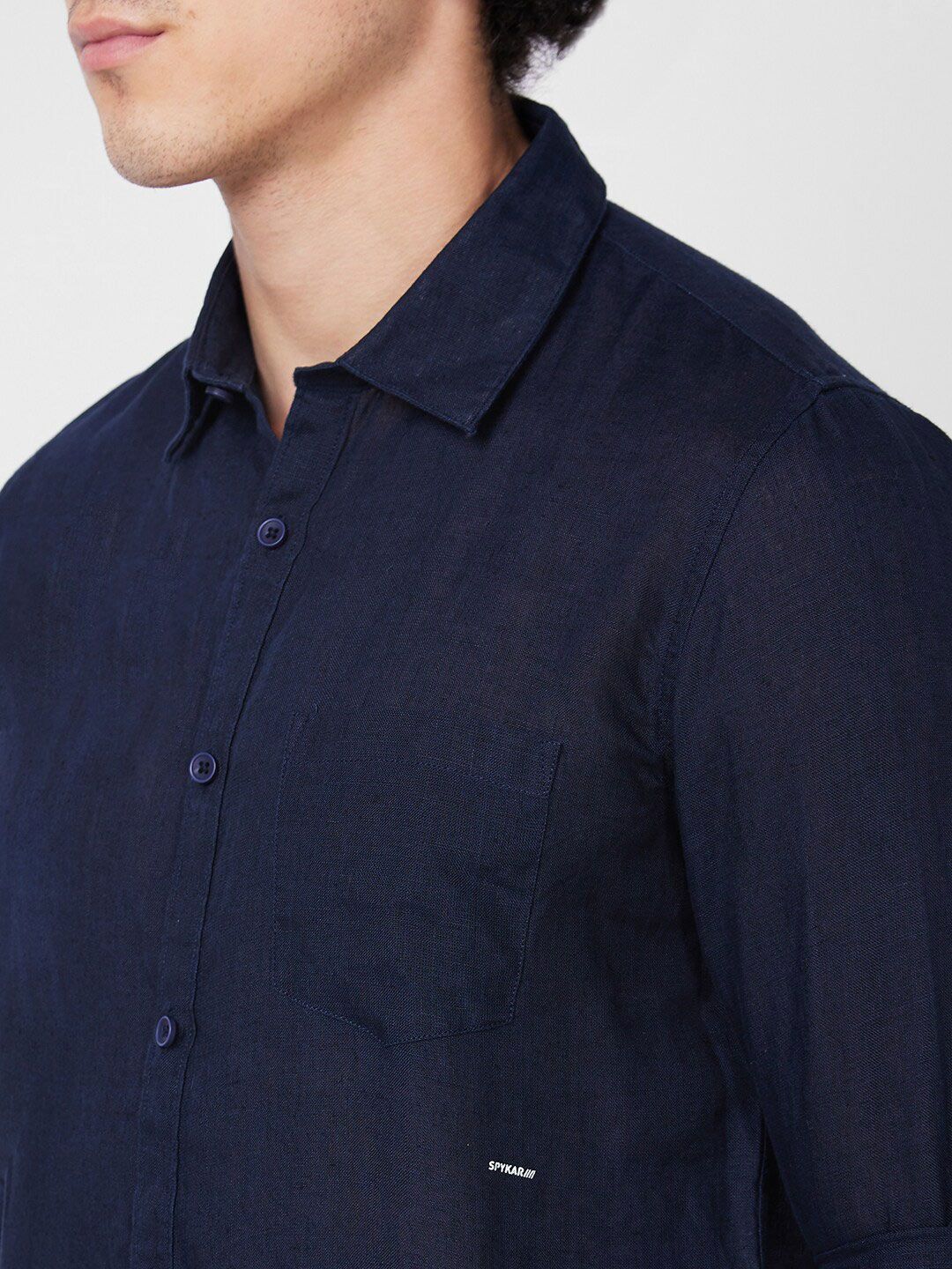 SPYKAR Linen Casual Shirt