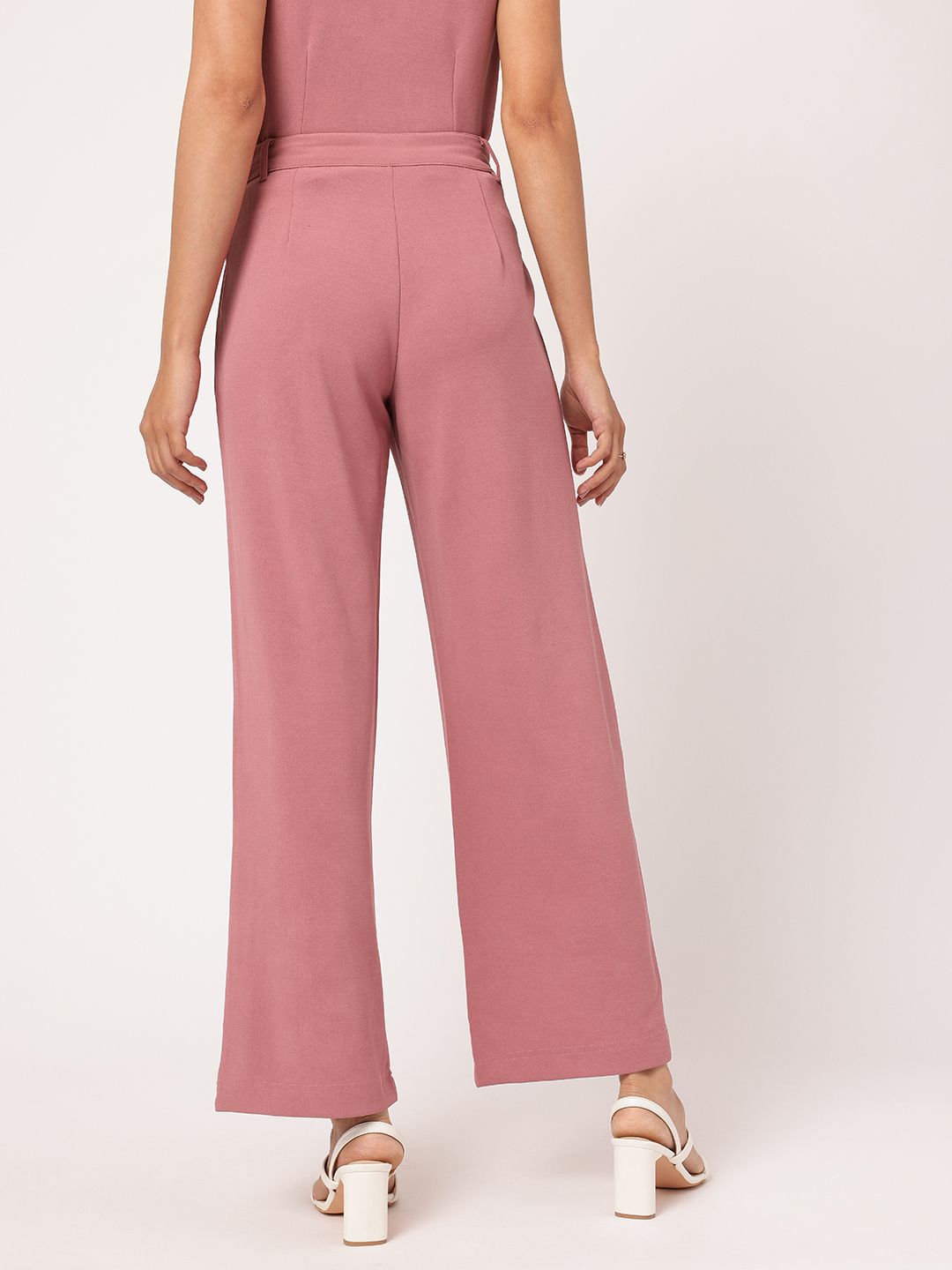 DressBerry Women Next-Gen Straight Smart Casual Trousers