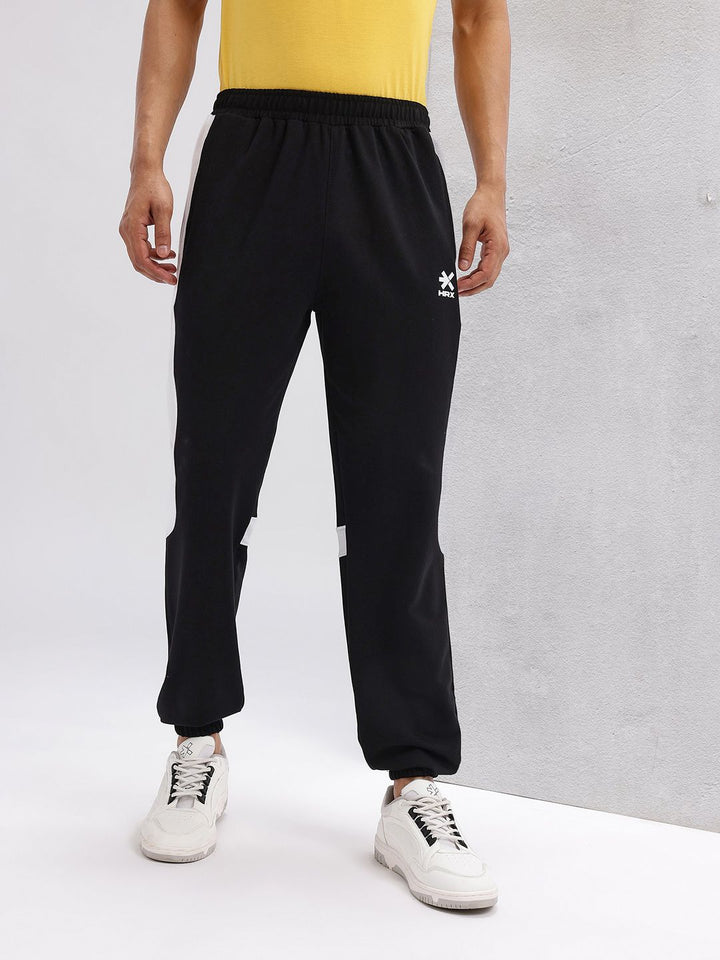 HRX by Hrithik Roshan Men Mid-Rise Colorblocked Joggers