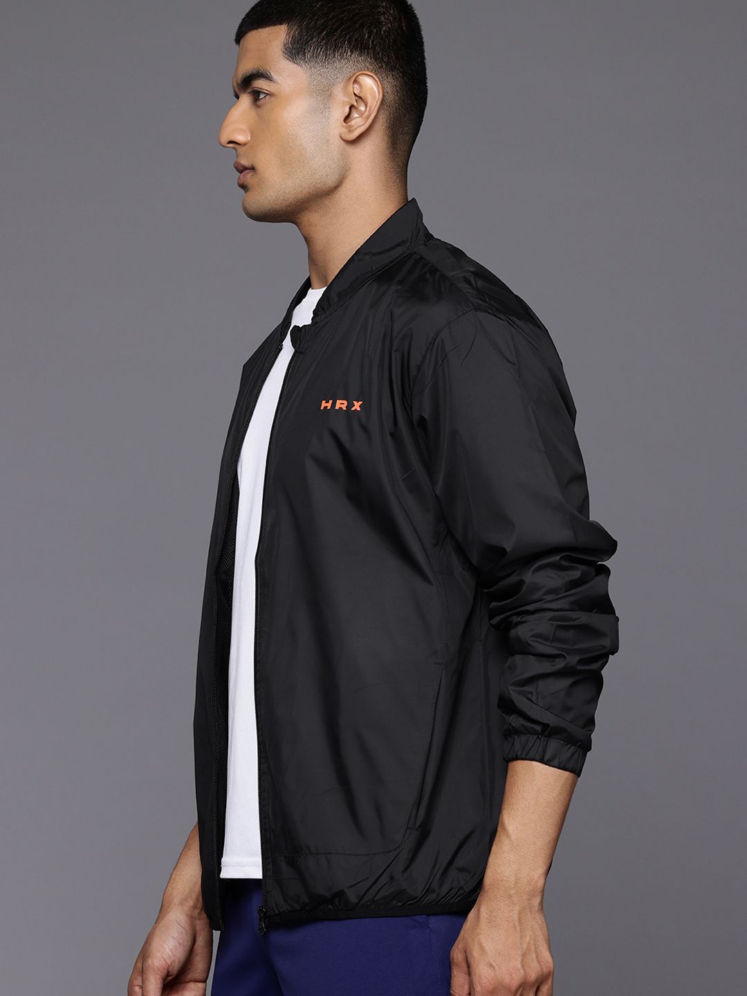 HRX by Hrithik Roshan Printed Rapid-Dry Training Jacket
