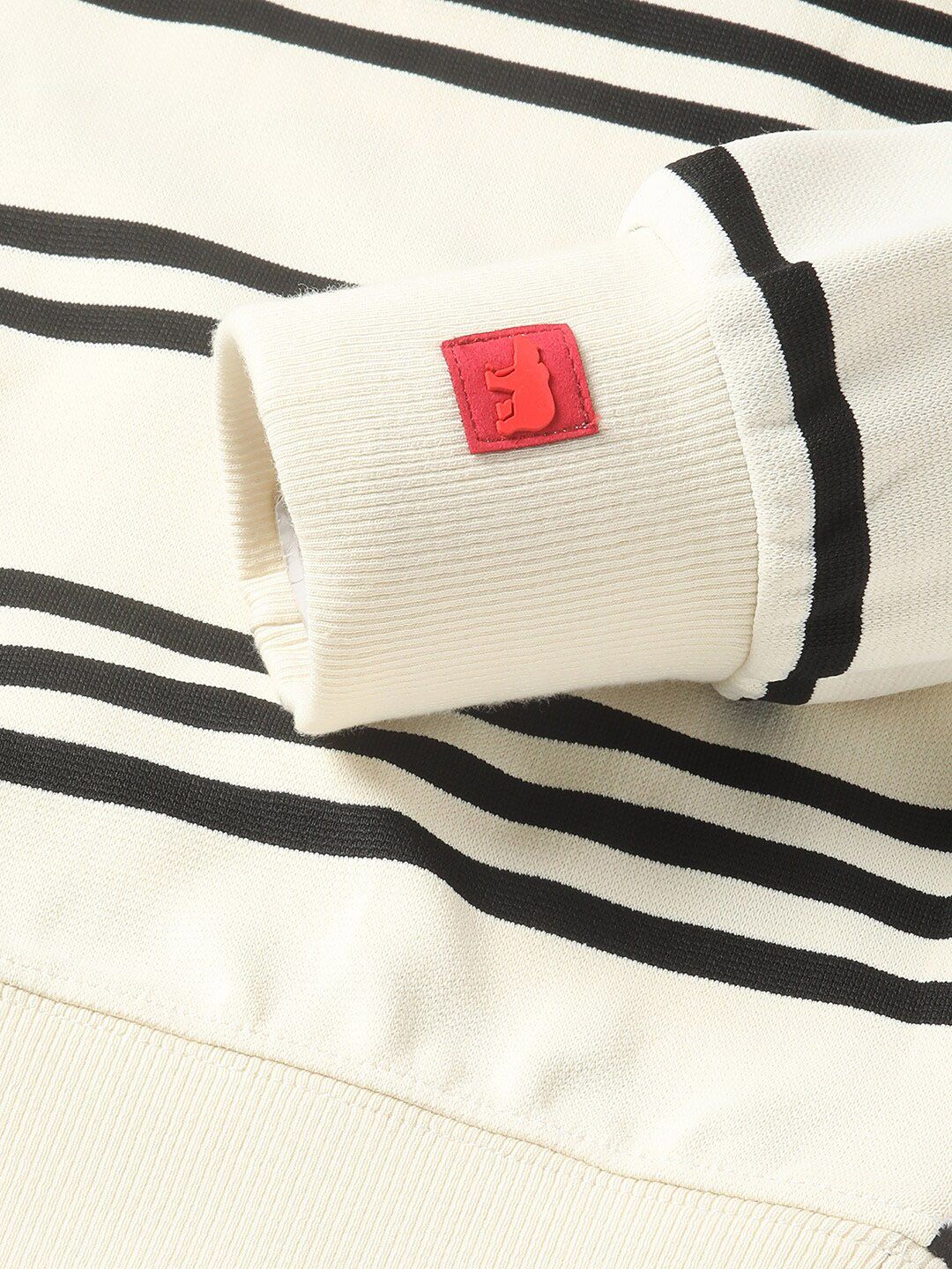 THE BEAR HOUSE Striped Relaxed Fit Sweatshirt