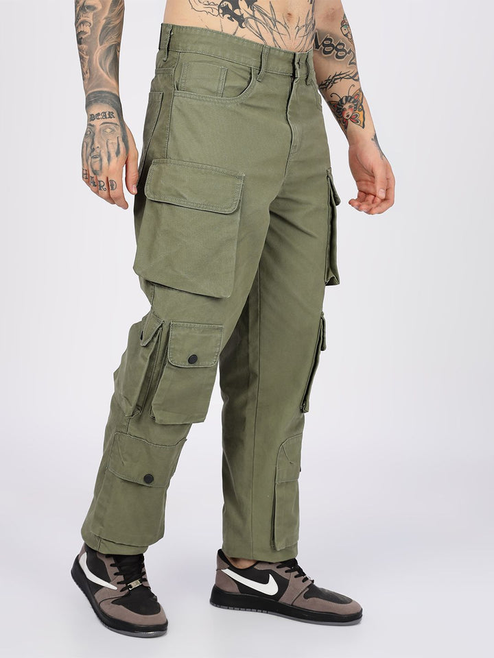Eszett Men Cargos Trousers