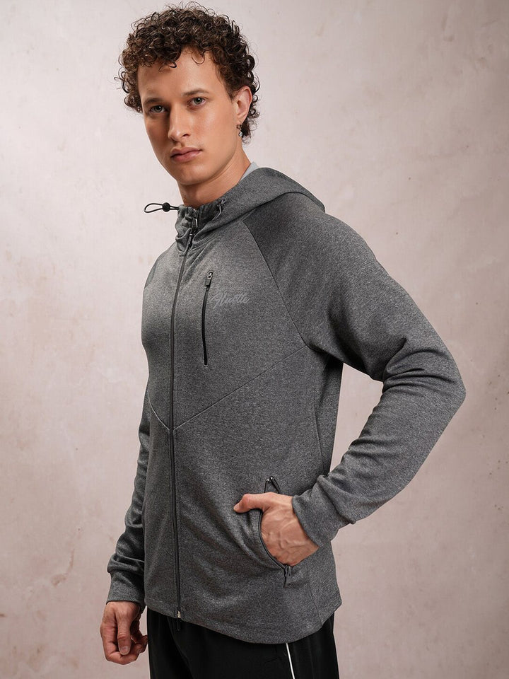 HIGHLANDER Mock Collar Open Front Jacket