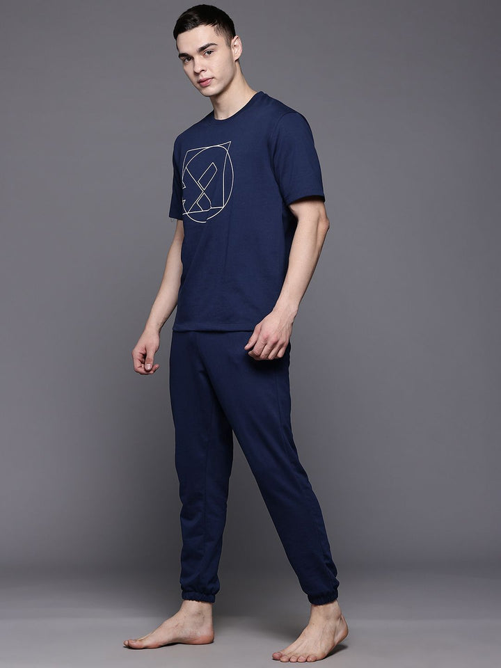 HRX by Hrithik Roshan Men Printed Yoga Tracksuit