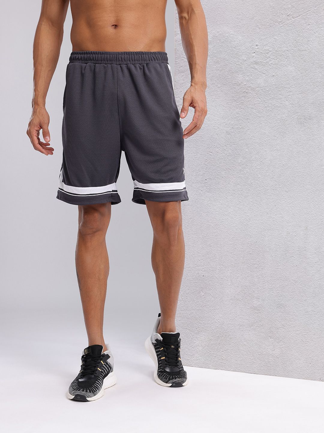 HRX by Hrithik Roshan Men Rapid-Dry Slim Fit Training Shorts