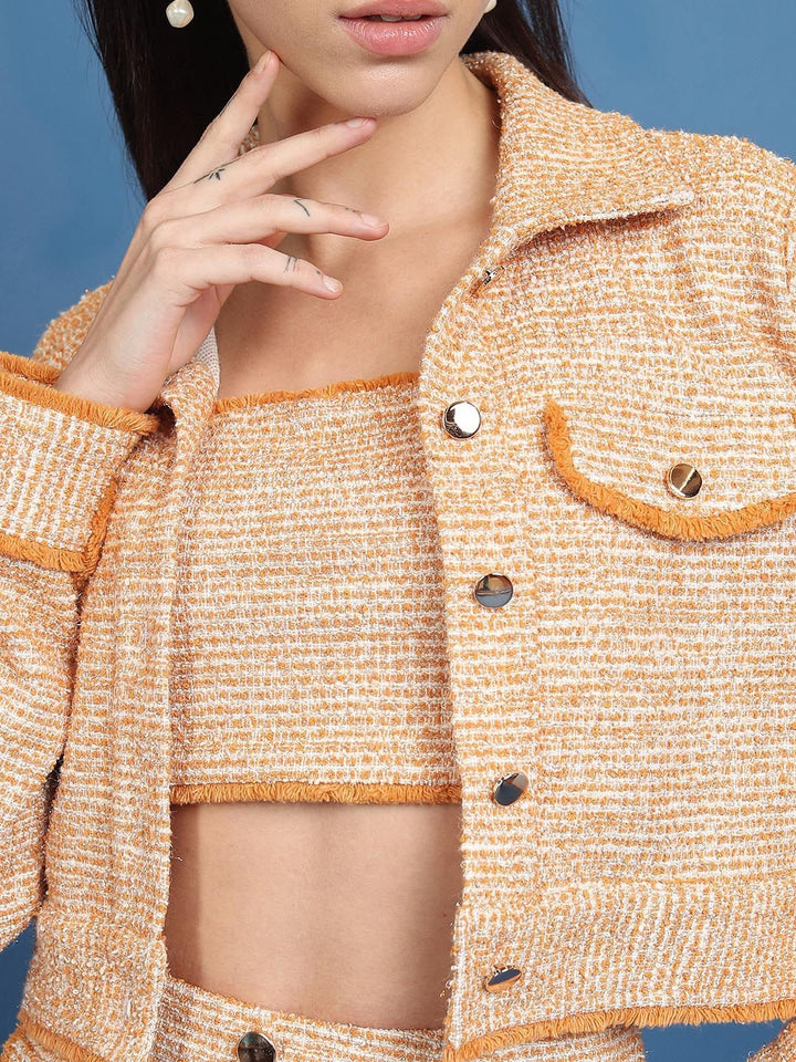Tokyo Talkies Coat With Skirt